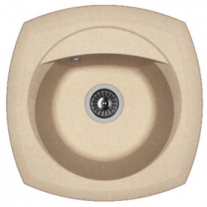 Мойка кухонная керамогранитная Florentina КОРСИКА 20.105.B0510.107 51*51 см. песочный