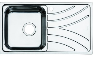 Мойка кухонная из нержавеющей стали IDDIS ARRO ARR78PLi77 78*44 см.  Мойка кухонная из нержавеющей стали IDDIS ARRO ARR78PLi77 78*44 см.