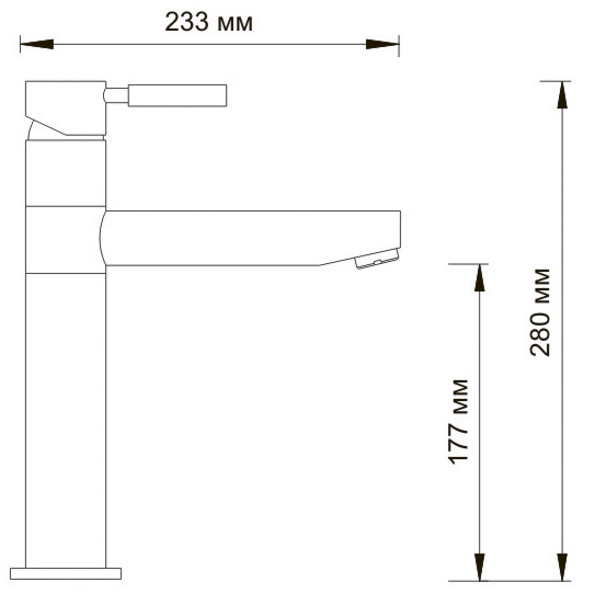 Смеситель WasserKRAFT  A8147 для кухонной мойки  Смеситель WasserKRAFT  A8147 для кухонной мойки