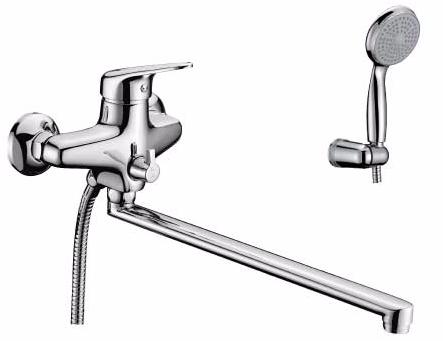 Смеситель Lemark LUNA LM4151C универсальный  Смеситель Lemark LUNA LM4151C универсальный