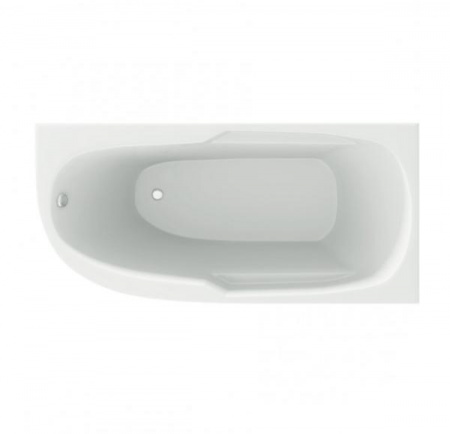 Ванна акриловая Mirsant НЕБУГ  150x80 см. правая 
