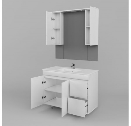 Зеркало Mirsant NEXT  100 см. 