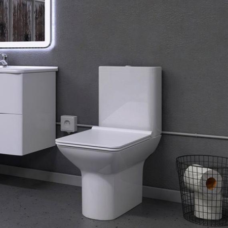 Унитаз-компакт Mirsant QUADRO  с функцией биде 