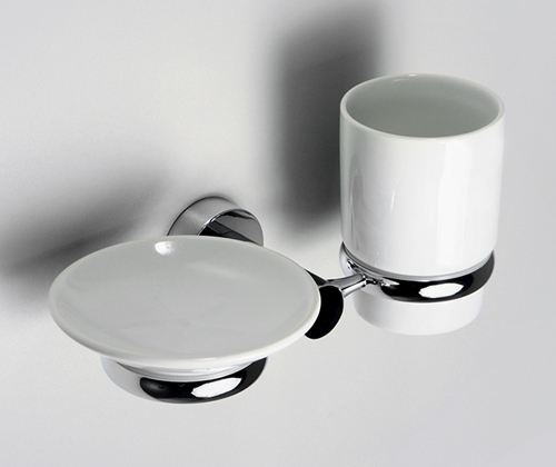 Стакан и мыльница навесной WasserKRAFT DONAU K-9426C  