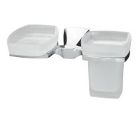 Стакан и мыльница навесной WasserKRAFT WERN K-2526  