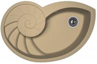 Мойка кухонная керамогранитная Florentina НАУТИЛУС 20.350.E0820.306 82*52 см. капучино