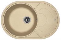 Мойка кухонная керамогранитная Florentina РОДОС 760 20.140.D0760.104 76*51 см. бежевый