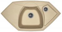 Мойка кухонная керамогранитная Florentina САРДИНИЯ 20.150.D0980.104 97,5*51 см. бежевый