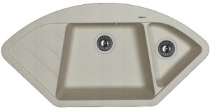 Мойка кухонная керамогранитная Florentina ВЕСТА 20.285.E1005.305 100,6*51 см. грей