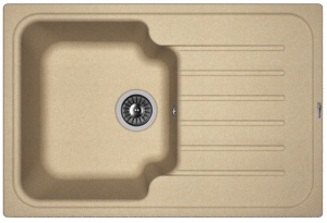 Мойка кухонная керамогранитная Florentina ТАИС 760 20.260.B0760.104 76*51 см. бежевый