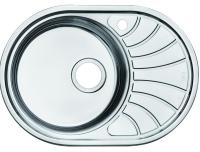 Мойка кухонная из нержавеющей стали IDDIS SUNO SUN65SLi77 65*46 см. 