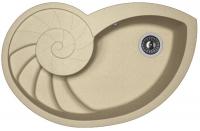 Мойка кухонная керамогранитная Florentina НАУТИЛУС 20.350.E0820.104 82*52 см. бежевый