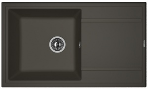 Мойка кухонная керамогранитная Florentina ЛИПСИ 860 20.130.D0860.302 86*51 см. антрацит
