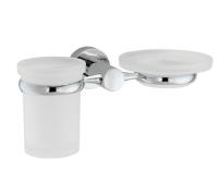 Стакан и мыльница навесной WasserKRAFT DONAU K-9426  