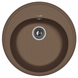 Мойка кухонная керамогранитная Florentina ЛОТОС 510 20.290.B0510.303 51*51 см. мокко
