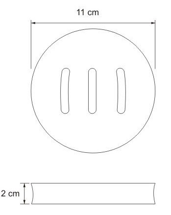 Мыльница настольная WasserKRAFT WERN K-7529   Мыльница настольная WasserKRAFT WERN K-7529