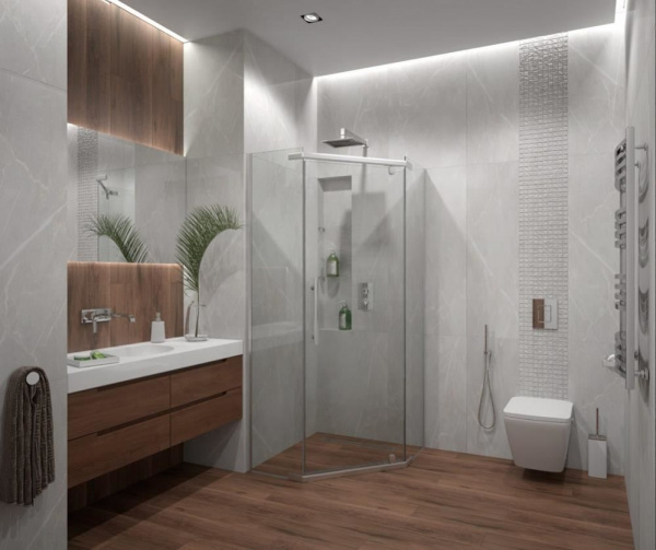 Душевой уголок Erlit  ER10109V-C1 90x90 см. 