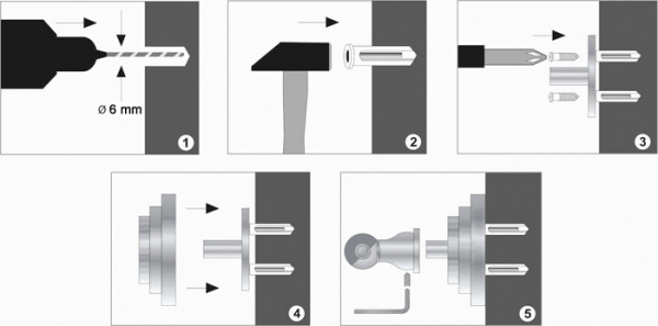 Держатель освежителя воздуха WasserKRAFT ISAR K-7345  