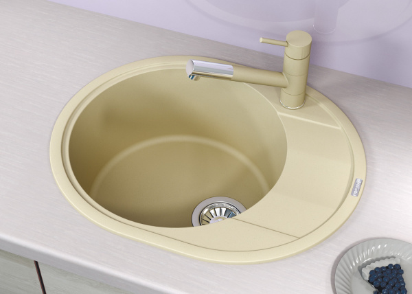 Мойка кухонная керамогранитная Florentina РОДОС 580 20.240.B0580.202 58*47 см. шампань