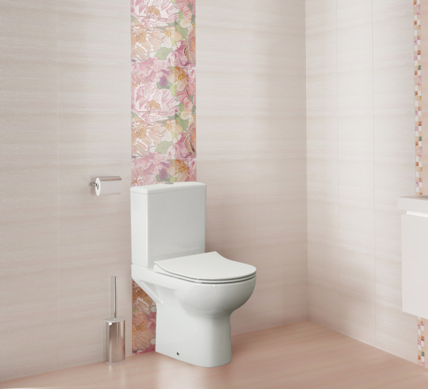 Унитаз-компакт Cersanit STREET FUSION S-KO-SFU011-3/5-COn-S-DL-w безободковый 